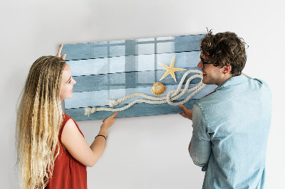 Pizarra borrable de cristal con imanes Espacio para recuerdos y creatividad