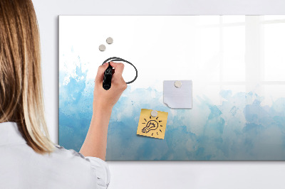 Pizarra borrable de cristal con imanes Tablero creativo para fotos y notas