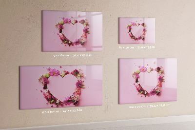Pizarra magnética de pared con rotulador Tablero creativo para fotos y notas
