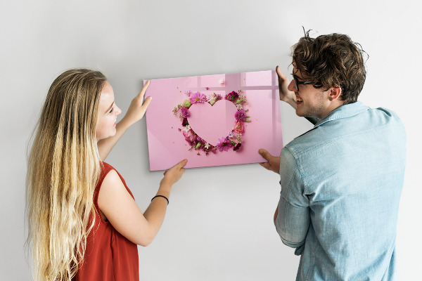 Pizarra magnética de pared con rotulador Tablero creativo para fotos y notas