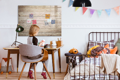 Pizarra magnética de pared con rotulador Un elegante tablero para notas y fotos.