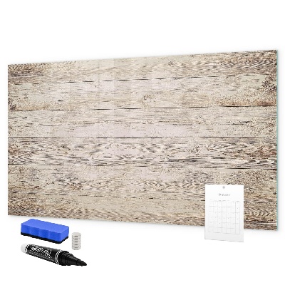 Pizarra magnética de pared con rotulador Un elegante tablero para notas y fotos.