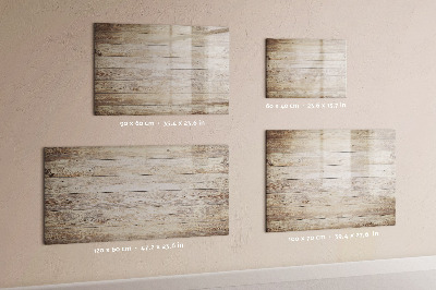 Pizarra magnética de pared con rotulador Un elegante tablero para notas y fotos.