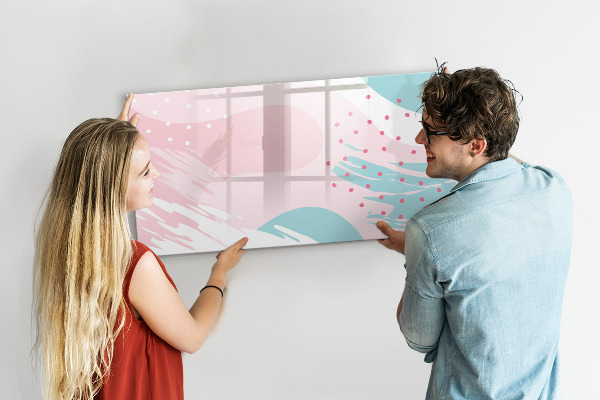 Pizarra magnética de pared con rotulador Tablero creativo para fotos y notas