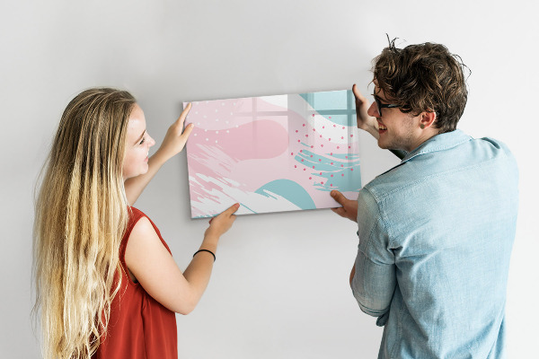 Pizarra magnética de pared con rotulador Tablero creativo para fotos y notas
