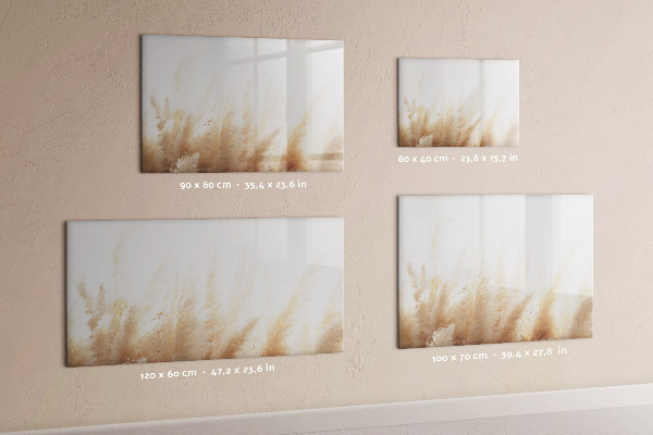 Pizarra magnética de pared con rotulador Tablero moderno para fotos y notas.