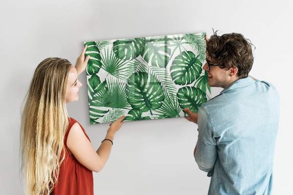 Pizarra magnética de pared con rotulador Tablero verde para fotos y notas.