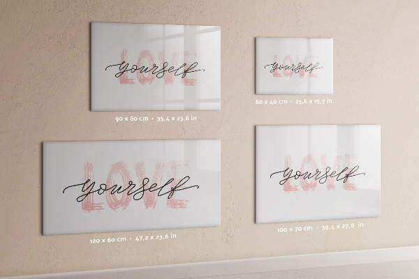 Pizarra magnética de pared con rotulador Tablero para fotos y notas