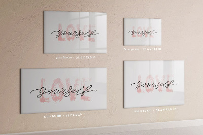 Pizarra magnética de pared con rotulador Tablero para fotos y notas