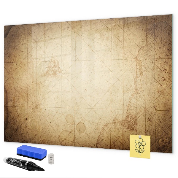 Pizarra magnética de pared con rotulador Tablero de notas con fotos y accesorios