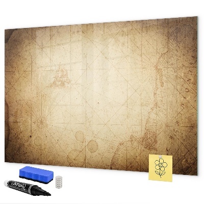 Pizarra magnética de pared con rotulador Tablero de notas con fotos y accesorios