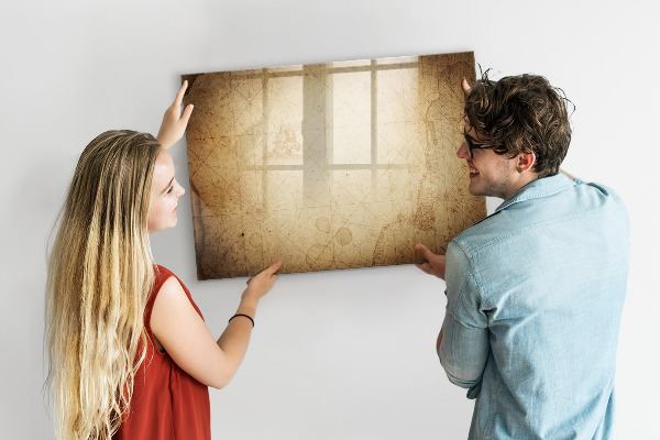 Pizarra magnética de pared con rotulador Tablero de notas con fotos y accesorios