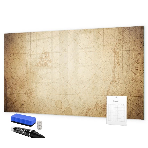 Pizarra magnética de pared con rotulador Tablero de notas con fotos y accesorios