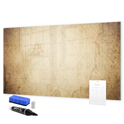 Pizarra magnética de pared con rotulador Tablero de notas con fotos y accesorios