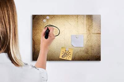 Pizarra magnética de pared con rotulador Tablero de notas con fotos y accesorios
