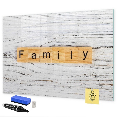 Pizarra magnética de pared con rotulador Tablero para fotos y notas