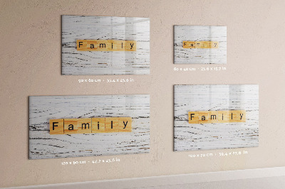 Pizarra magnética de pared con rotulador Tablero para fotos y notas