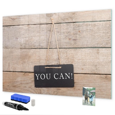 Pizarra magnética de pared con rotulador Tablero creativo para fotos y notas
