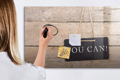 Pizarra magnética de pared con rotulador Tablero creativo para fotos y notas