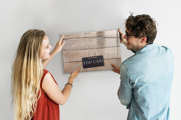 Pizarra magnética de pared con rotulador Tablero creativo para fotos y notas