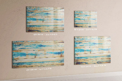 Pizarra magnética de pared con rotulador Tablero elegante para fotos y notas.