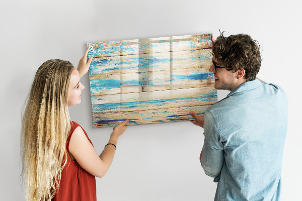 Pizarra magnética de pared con rotulador Tablero elegante para fotos y notas.