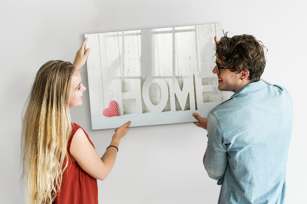 Pizarra borrable de cristal con imanes Decoración de pared con recuerdos personales