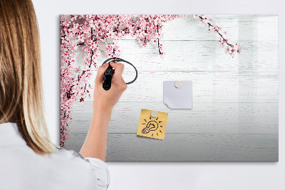 Pizarra magnética de pared con rotulador Un espacio creativo para presentar fotografías