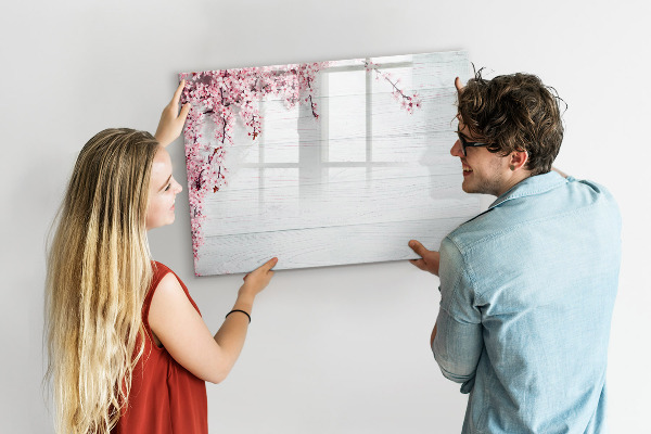 Pizarra magnética de pared con rotulador Un espacio creativo para presentar fotografías