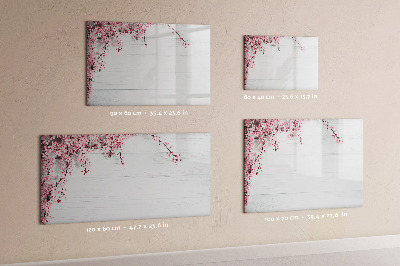 Pizarra magnética de pared con rotulador Un espacio creativo para presentar fotografías