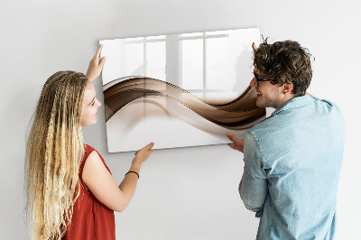 Pizarra magnética de pared con rotulador Tablero de exhibición de fotos moderno