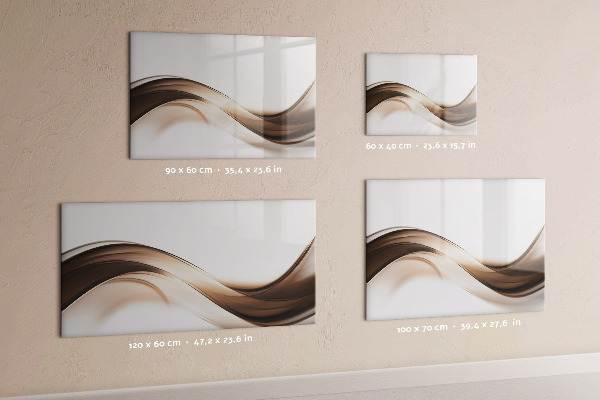 Pizarra magnética de pared con rotulador Tablero de exhibición de fotos moderno