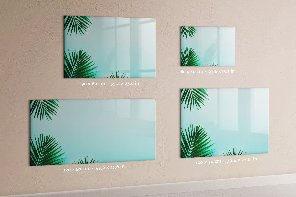 Pizarra magnética de pared con rotulador Póster verde para fotos y notas