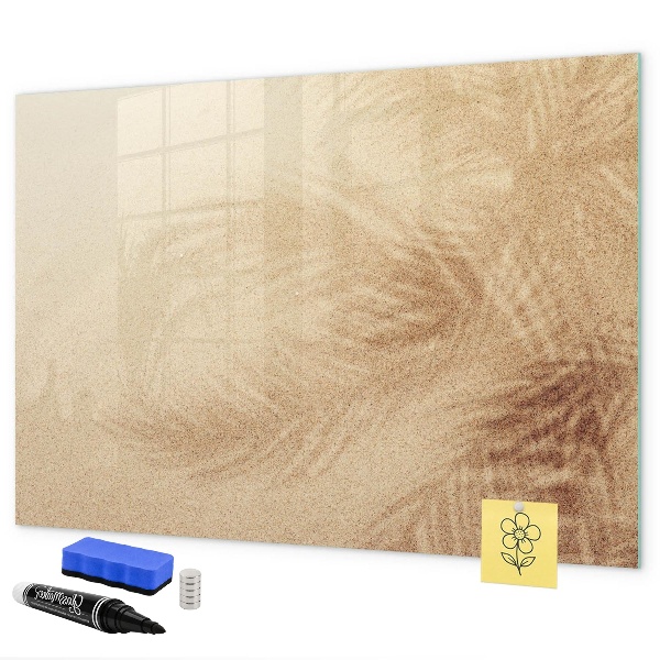 Pizarra magnética de pared con rotulador Tablero de notas con accesorios