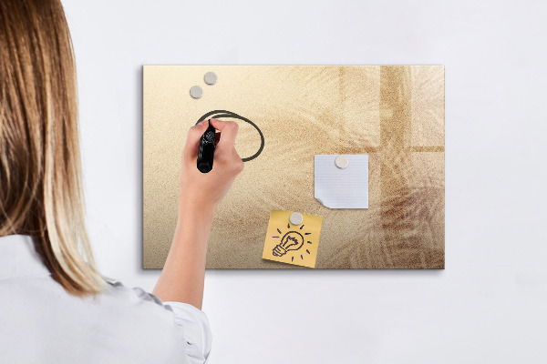 Pizarra magnética de pared con rotulador Tablero de notas con accesorios
