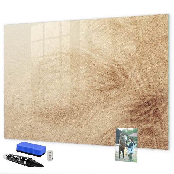 Pizarra magnética de pared con rotulador Tablero de notas con accesorios