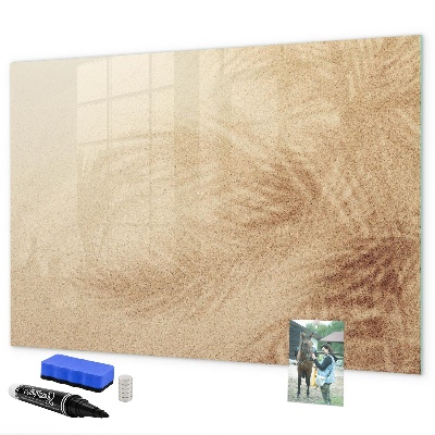Pizarra magnética de pared con rotulador Tablero de notas con accesorios