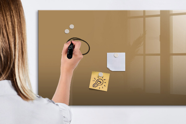 Pizarra magnética de pared con rotulador Tablero de notas y fotos