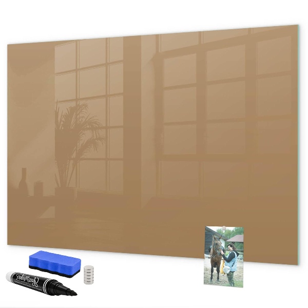Pizarra magnética de pared con rotulador Tablero de notas y fotos