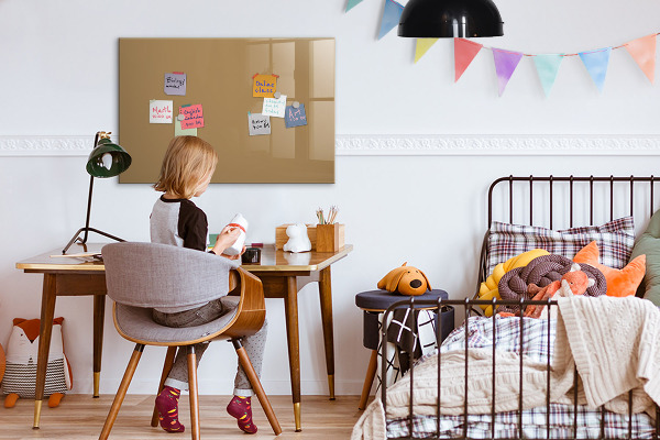 Pizarra magnética de pared con rotulador Tablero de notas y fotos