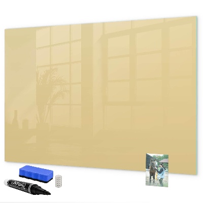 Pizarra magnética de pared con rotulador Un lugar acogedor para recuerdos y notas.