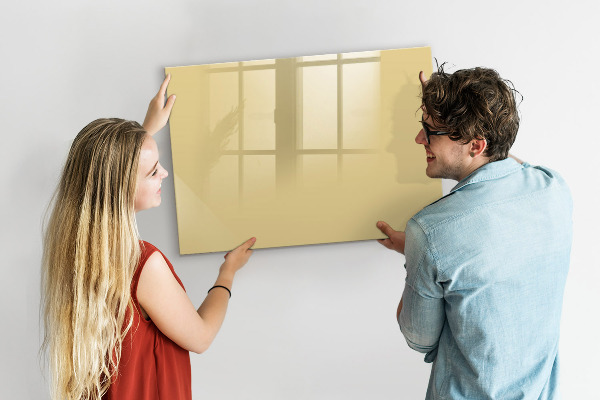 Pizarra magnética de pared con rotulador Un lugar acogedor para recuerdos y notas.