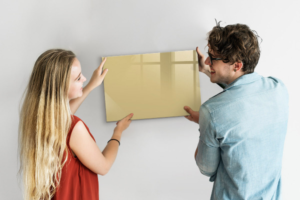 Pizarra magnética de pared con rotulador Un lugar acogedor para recuerdos y notas.