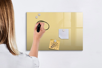 Pizarra magnética de pared con rotulador Un lugar acogedor para recuerdos y notas.