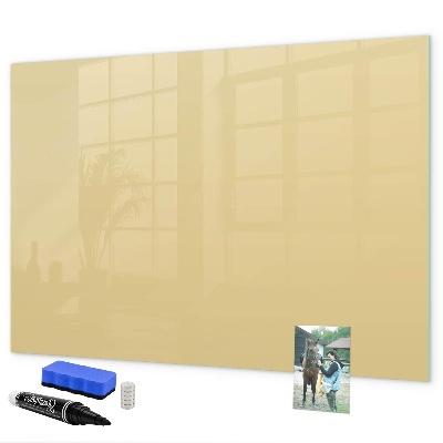 Pizarra magnética de pared con rotulador Un lugar acogedor para recuerdos y notas.