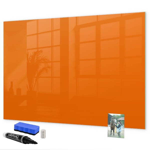Pizarra magnética de pared con rotulador Una forma creativa de presentar tus fotos