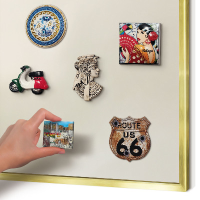Pizarra magnética de pared en color oro Tono de niebla