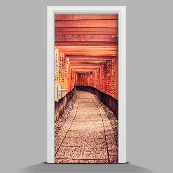 Papel adhesivo para puerta En Asia