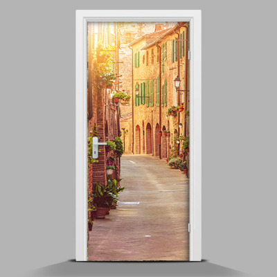 Calle romana por la mañana