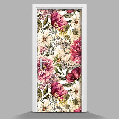 Papel para forrar puerta Como en un jardín